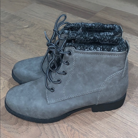 sporto leslie grey boots